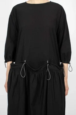 The Roper Dress Crinkled Cotton Flint