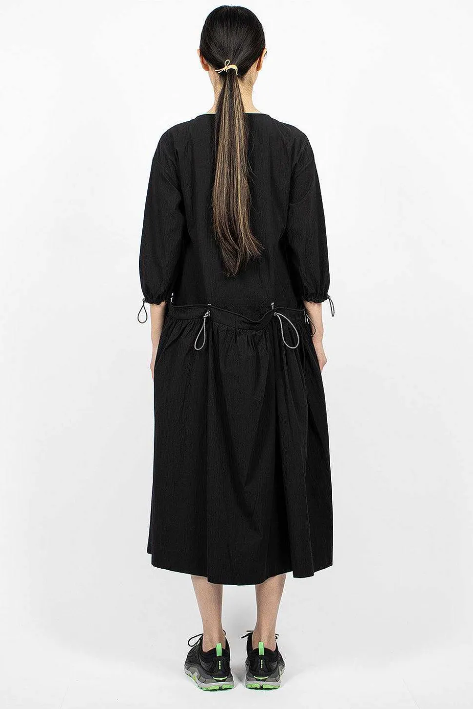 The Roper Dress Crinkled Cotton Flint
