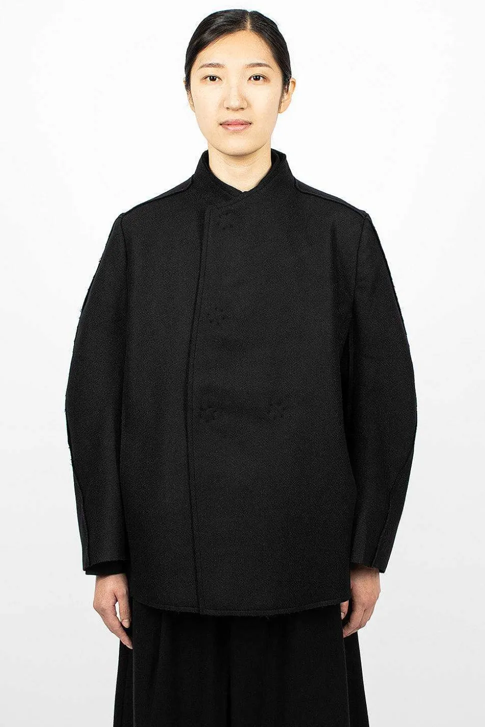 The Sculptor Coat Felt Flint