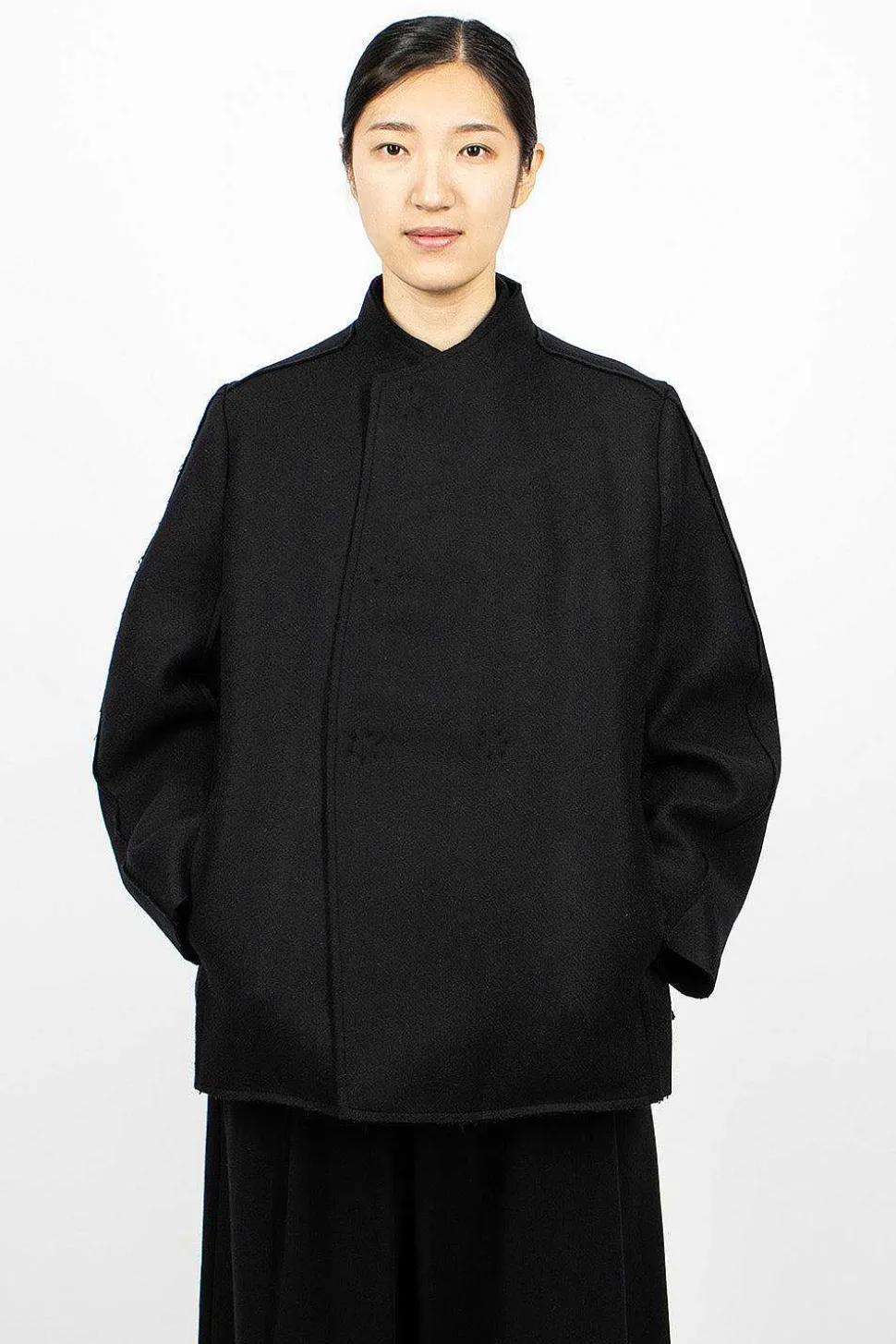 The Sculptor Coat Felt Flint