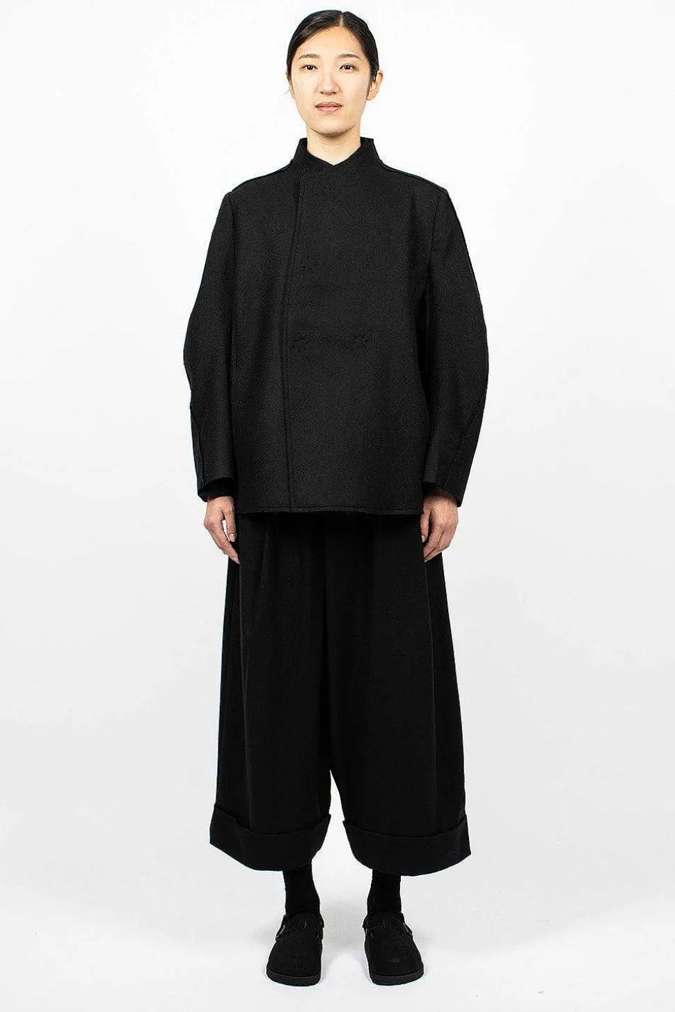 The Sculptor Coat Felt Flint