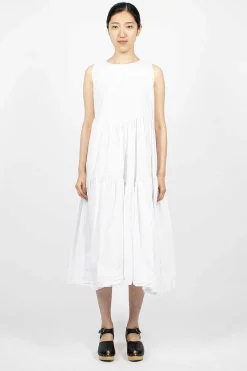 Tiered Dress White