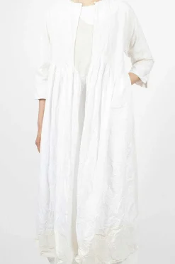Torte Coat Optical/Raw White