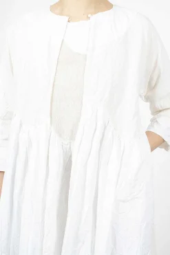 Torte Coat Optical/Raw White