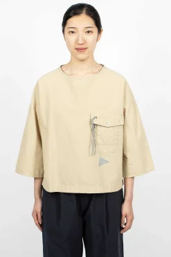Typewriter Pullover Beige