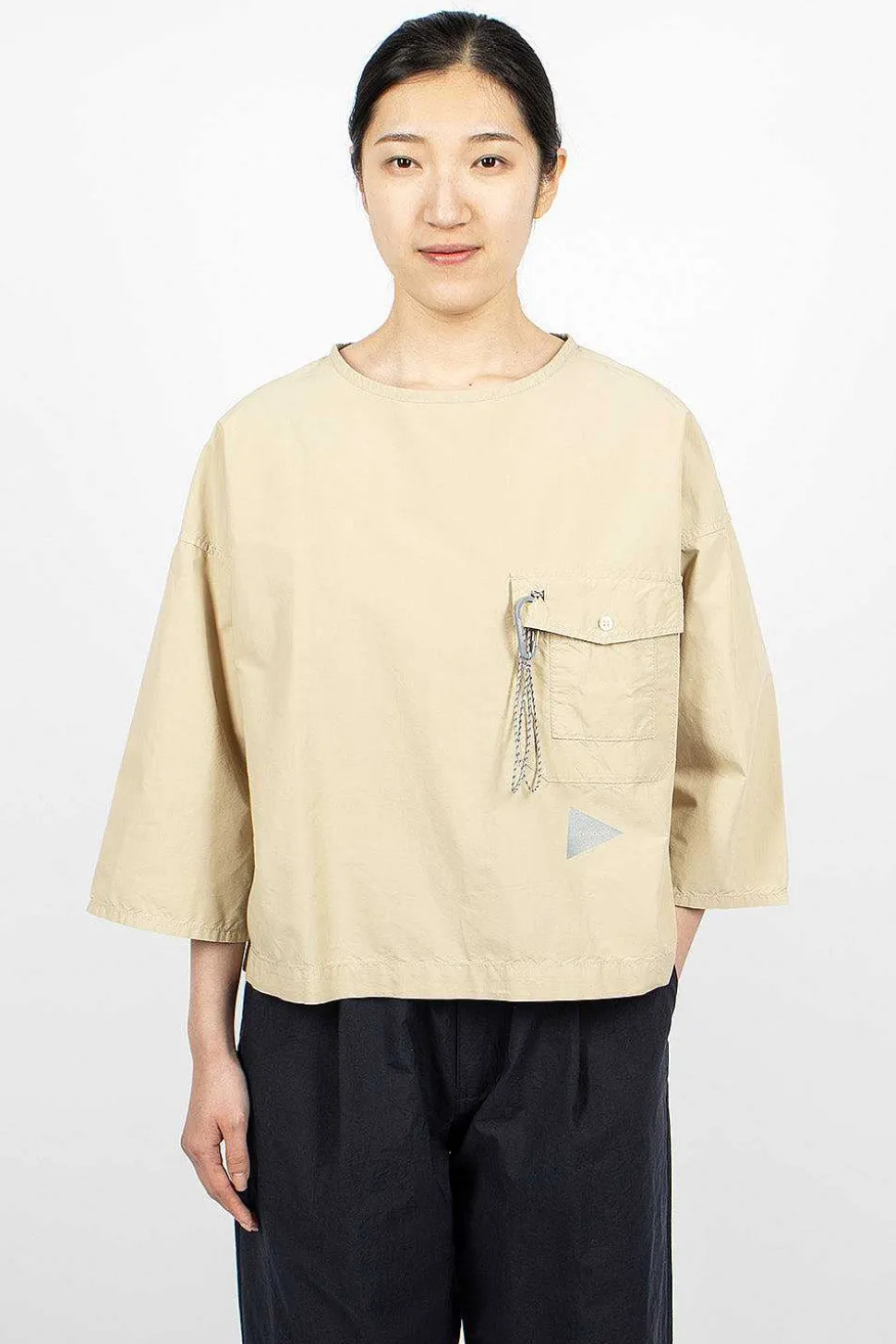 Typewriter Pullover Beige