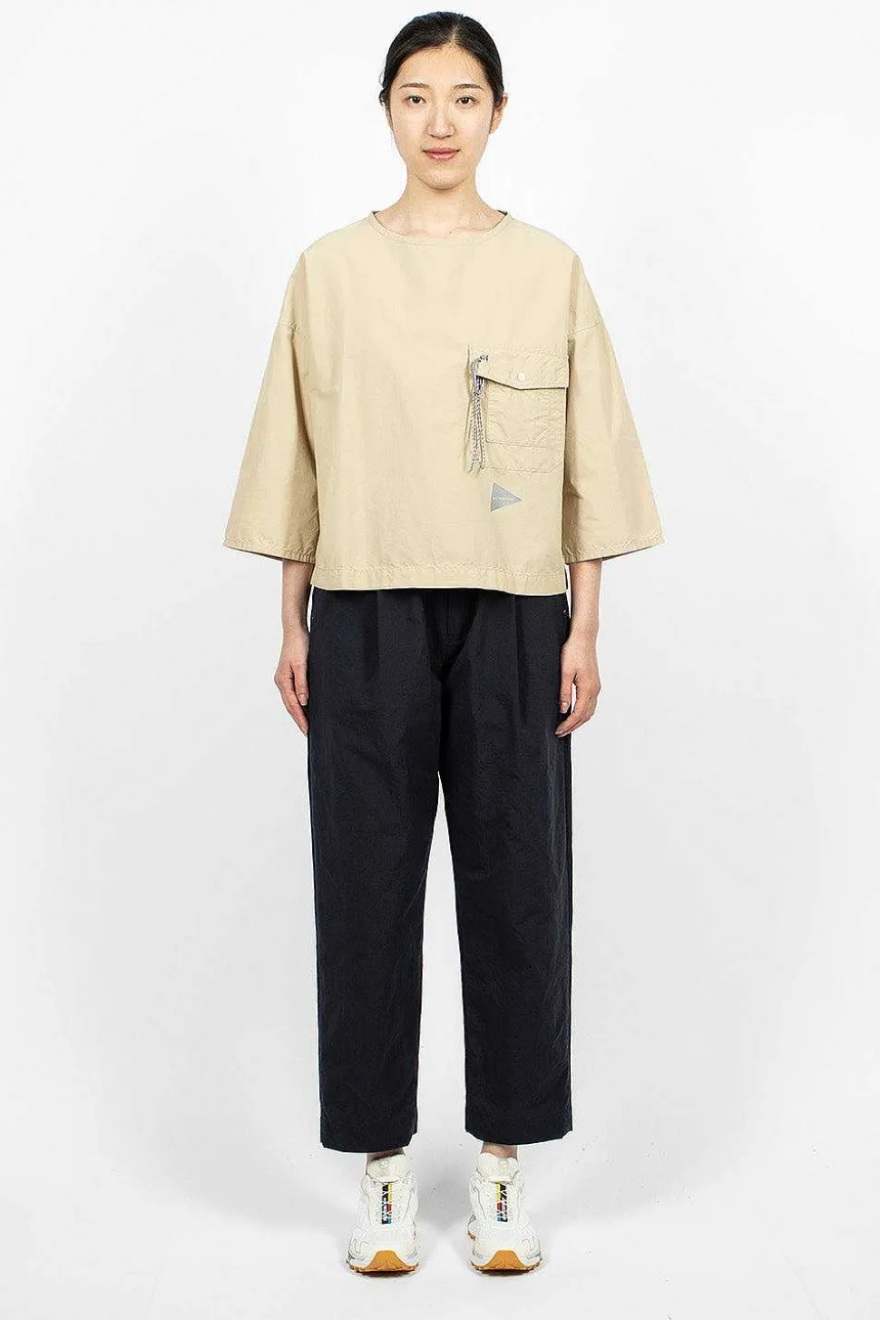 Typewriter Pullover Beige