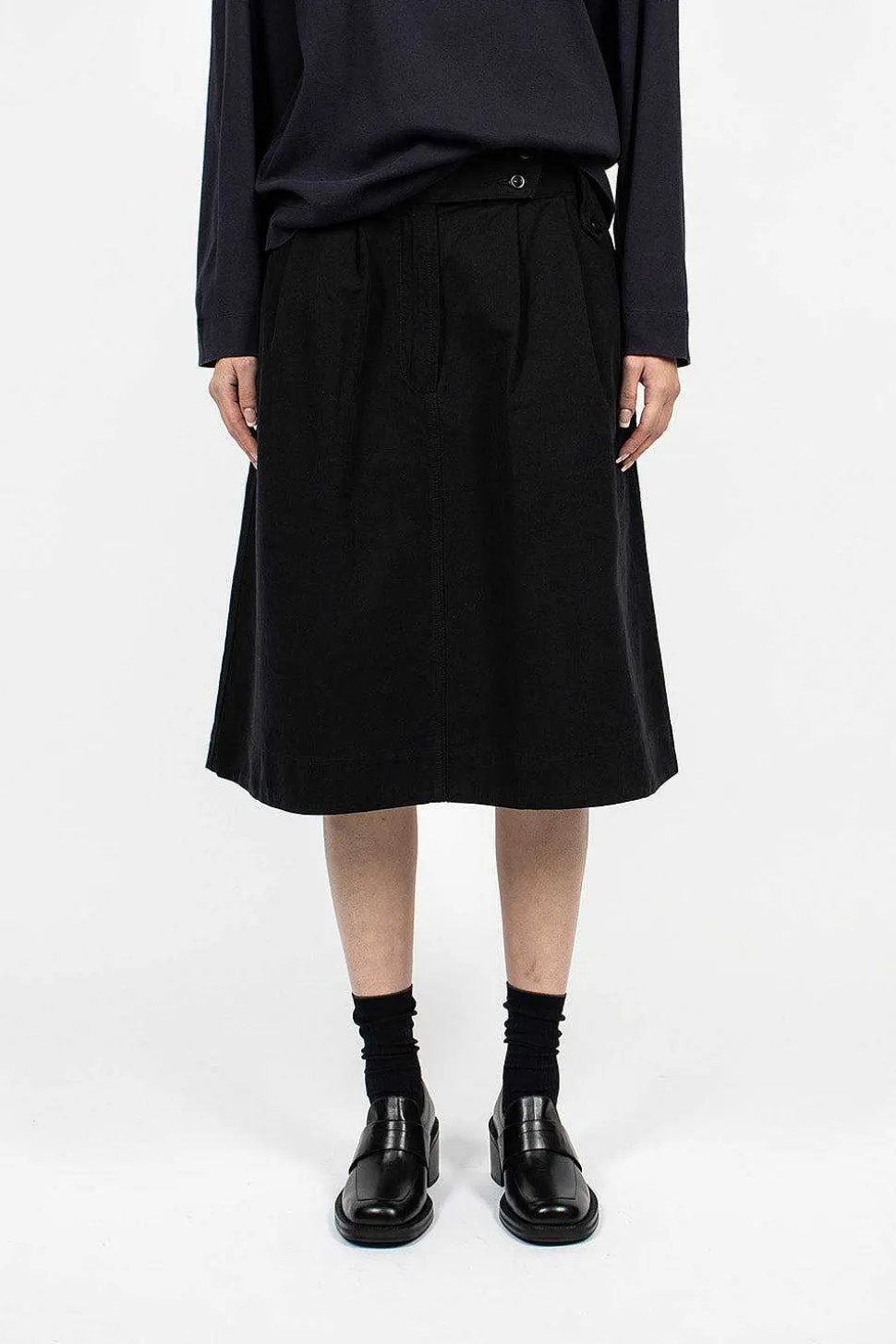 Uniform Skirt Black