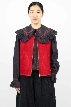 Utah Waistcoat Red