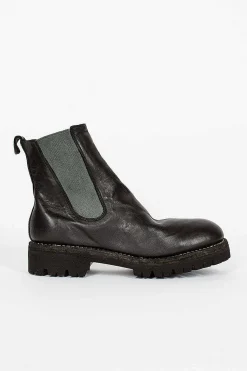 76V Soft Horse Full Grain Chelsea Boot Blkt
