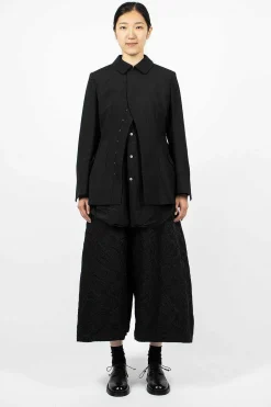Waisted Hook Blazer Black