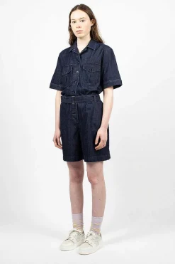 Wanderer Playsuit Indigo