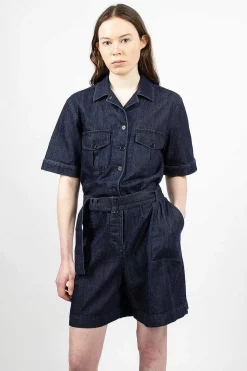 Wanderer Playsuit Indigo