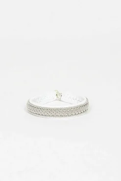 White Hide B Bracelet