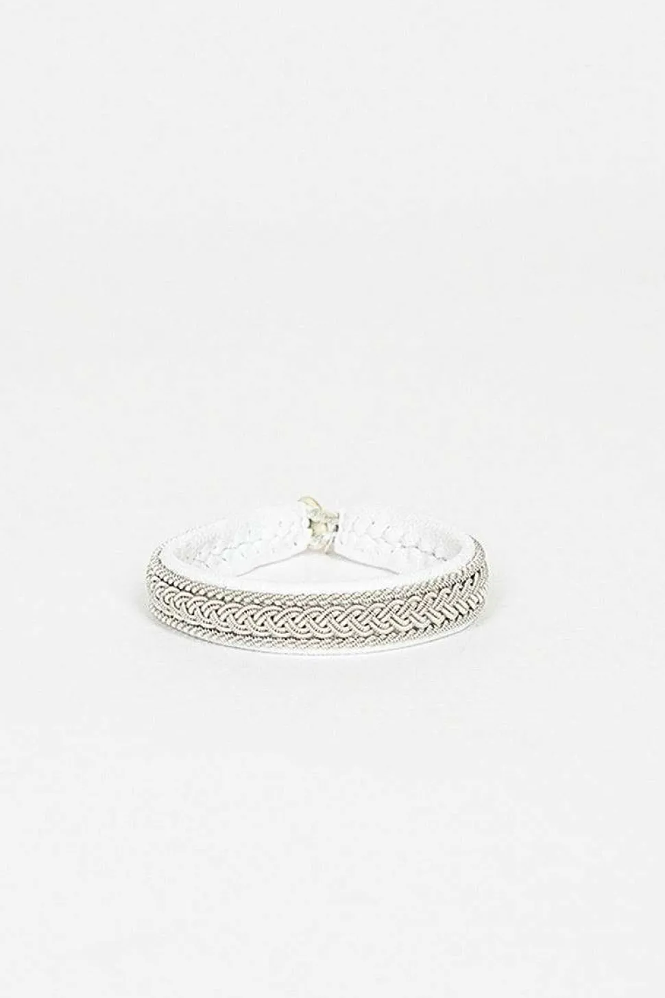 White Hide B Bracelet