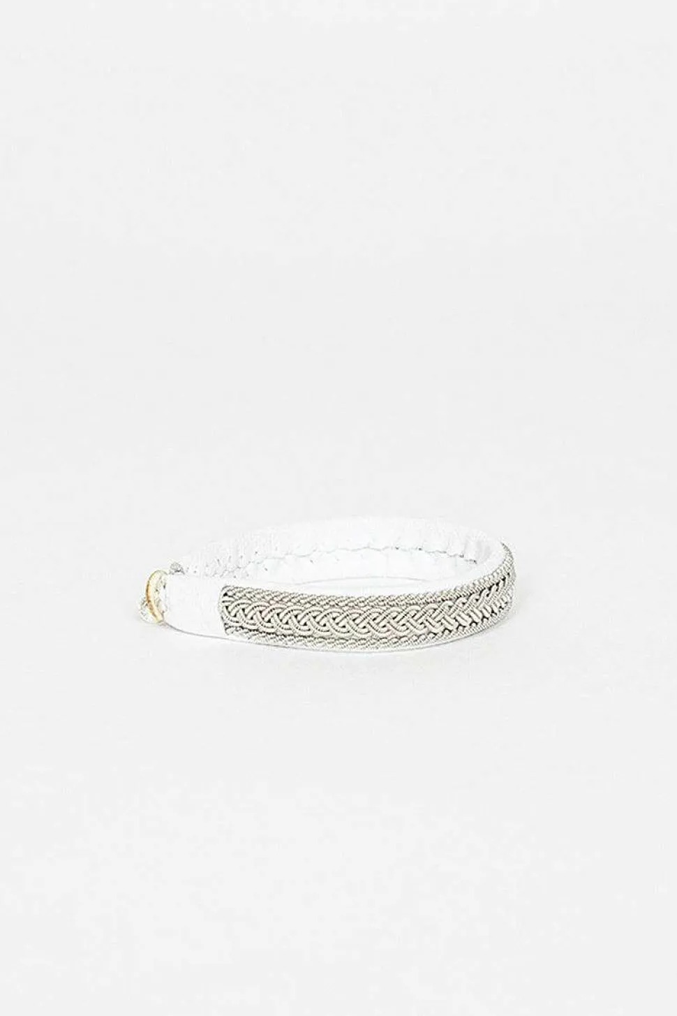 White Hide B Bracelet