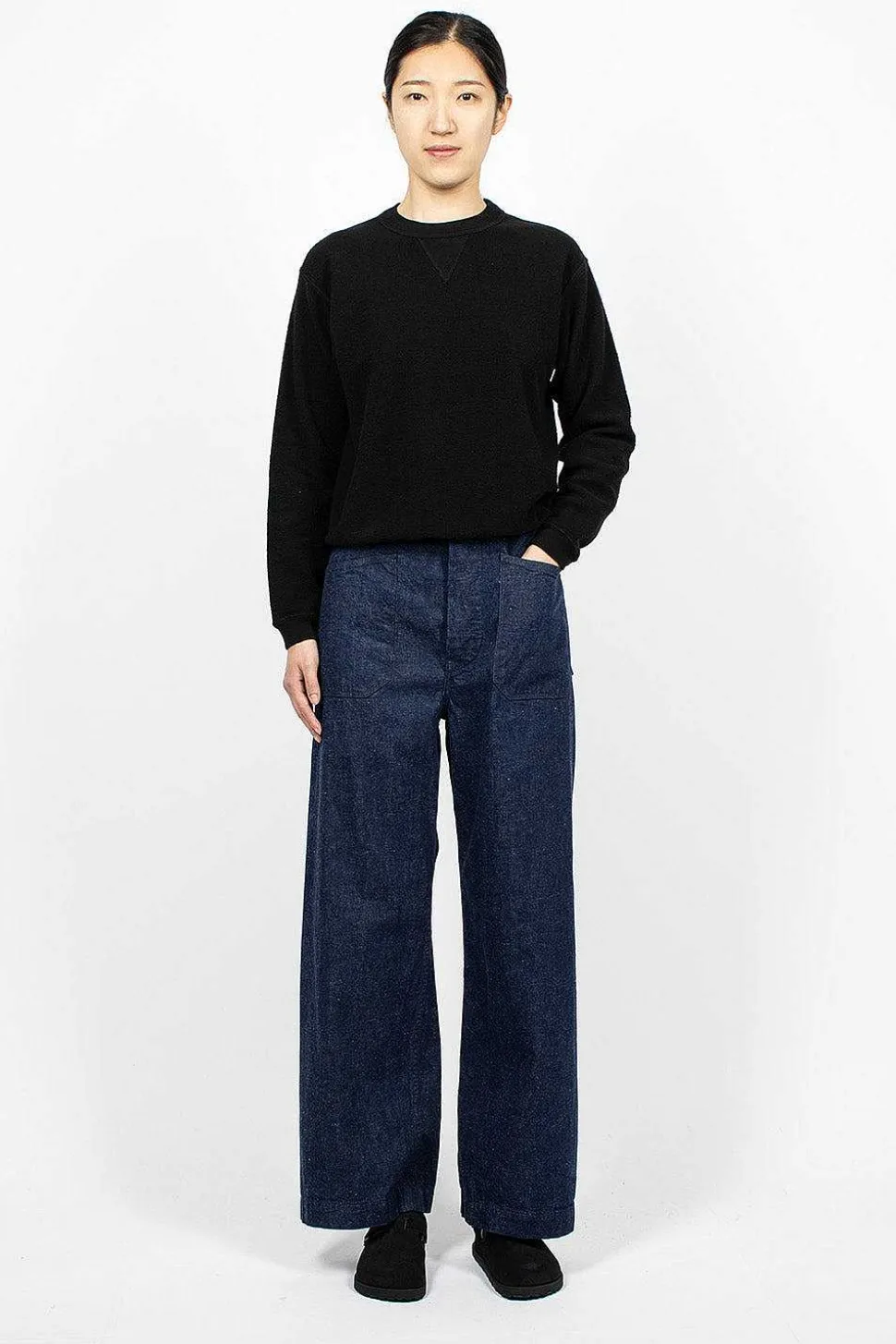 Wide Leg Trouser One Wash