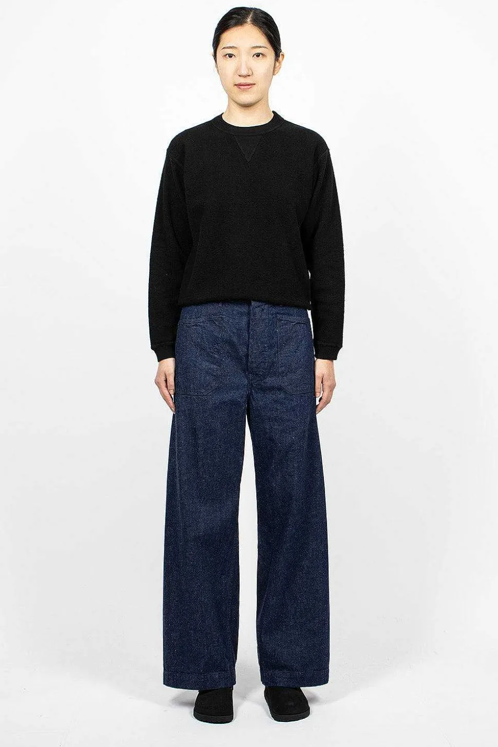 Wide Leg Trouser One Wash