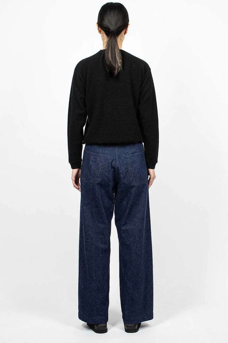 Wide Leg Trouser One Wash