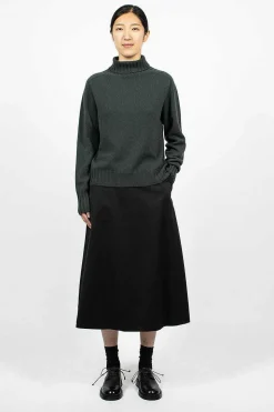 Wide Rollneck Knit Spruce