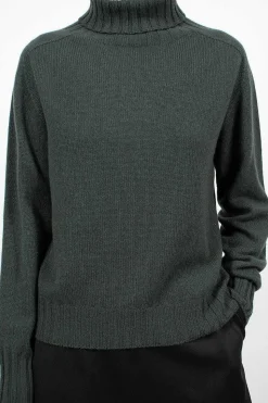 Wide Rollneck Knit Spruce