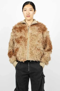 Zip Jacket Brown/Beige
