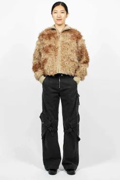 Zip Jacket Brown/Beige