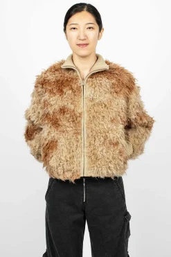 Zip Jacket Brown/Beige